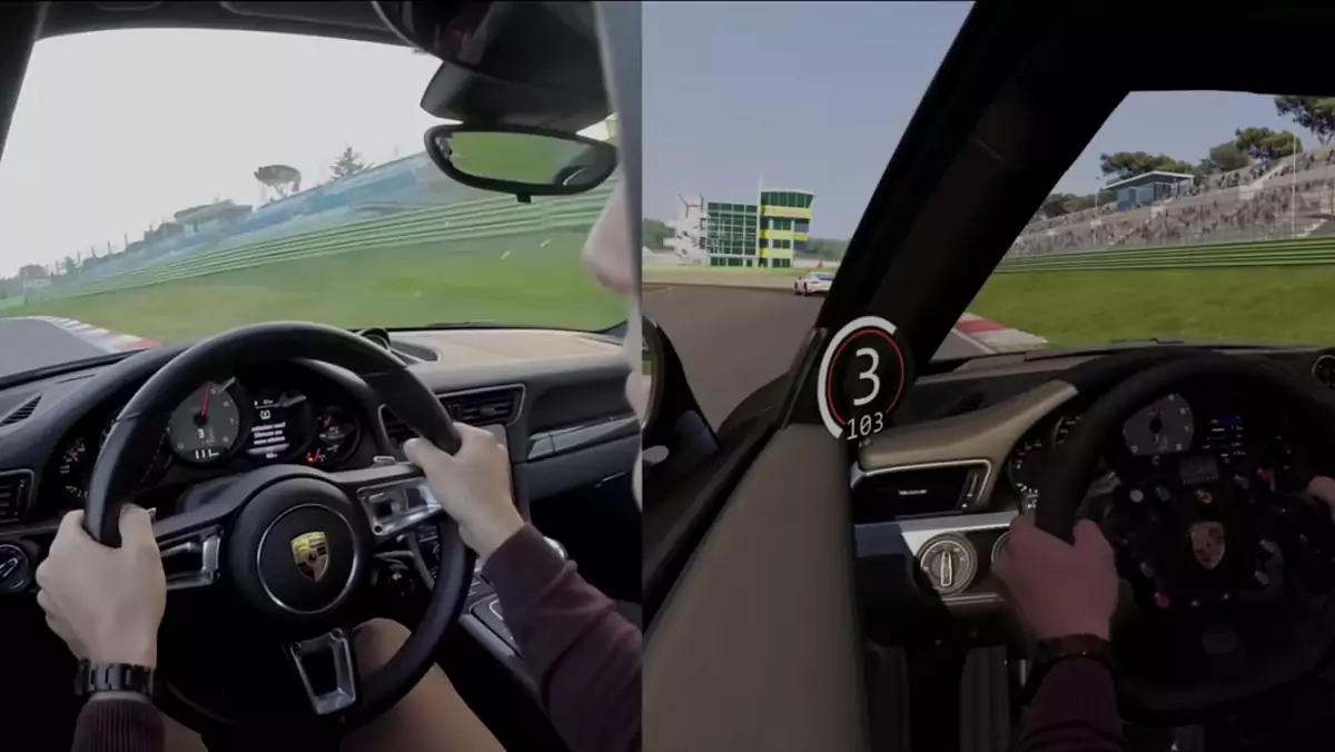 Virtual jak rzeczywistość: Porsche 911 Carrera S na torze Vallelunga