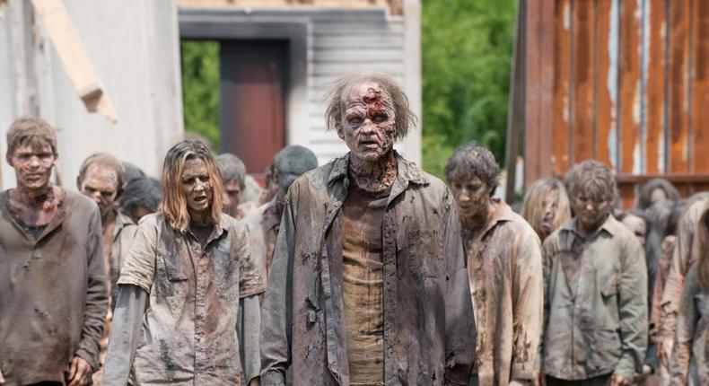 the walking dead zombies