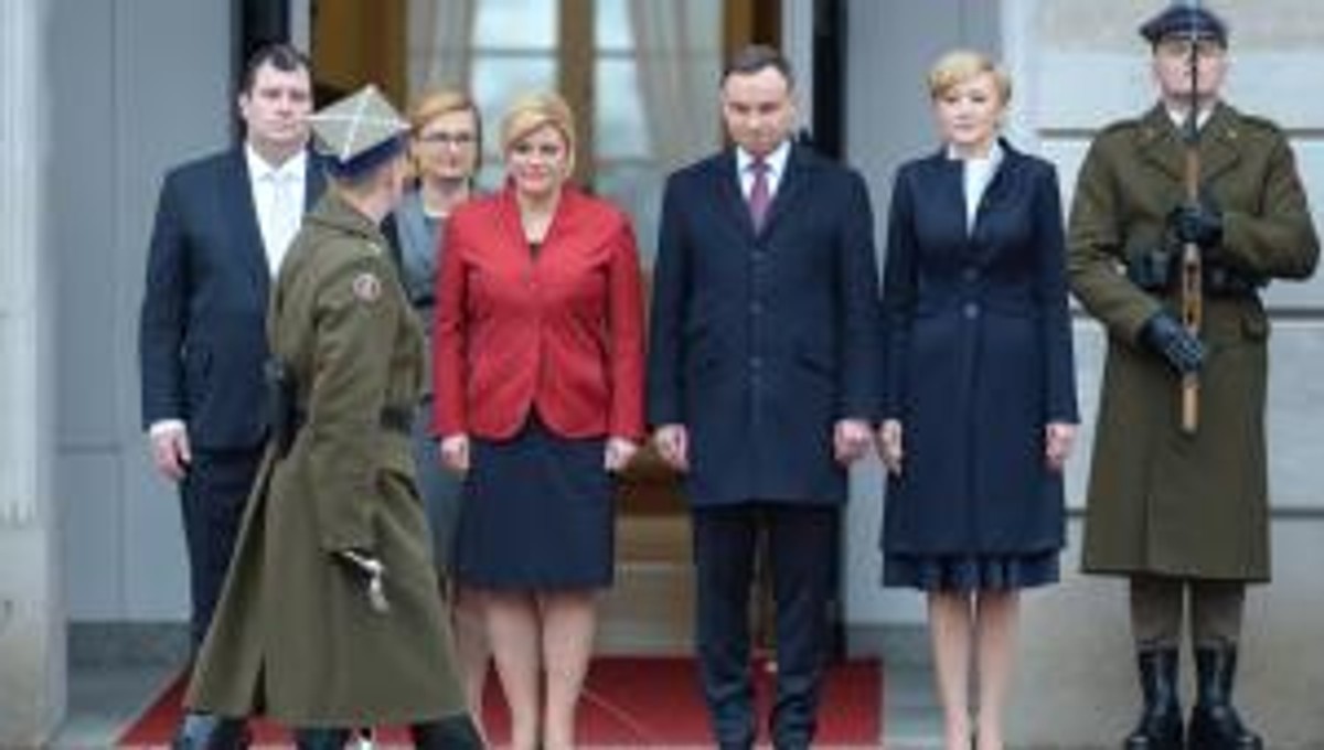 Prezydent Chorwacji w Warszawie