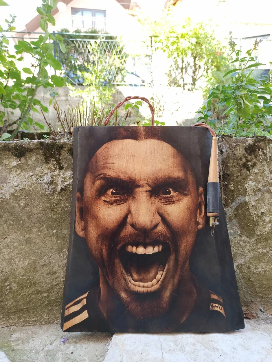 Potom je umetnik iz Užica uradio i drugi portret 