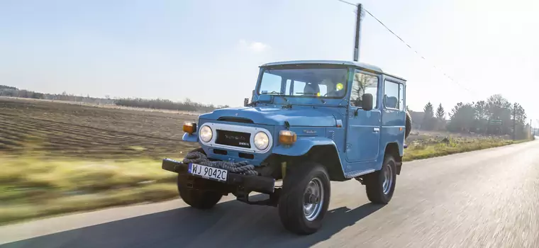 Toyota pamięta o swoich starszych modelach. Wyprodukuje części do Land Cruisera J40