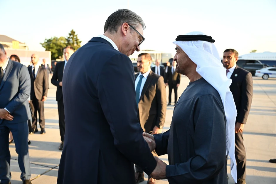 Muhamed Bin Zajed u poseti Beogradu