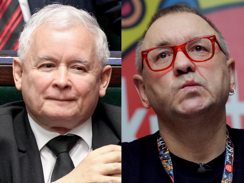 Kaczyński i Owsiak.