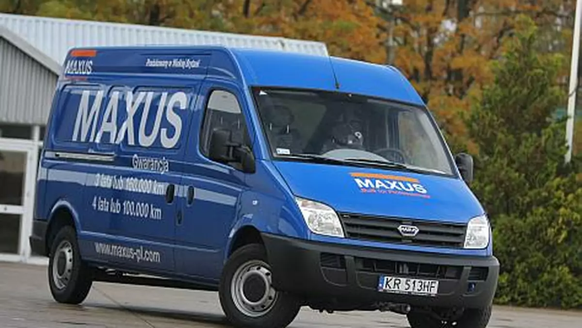 Maxus - nowy dostawczak na naszym rynku