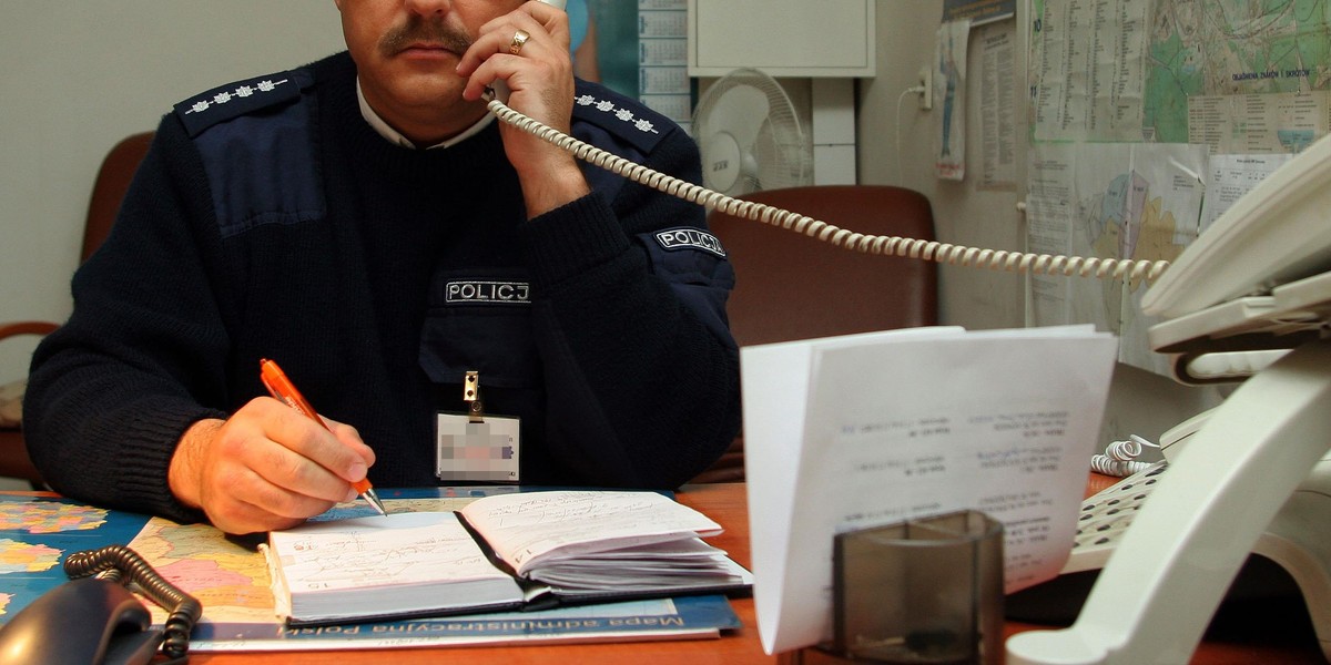 Zgłosił policji, że bije go mama. Chciał się zemścić