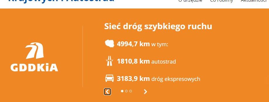 Dyrekcja widzi w ten sposób stan polskich dróg