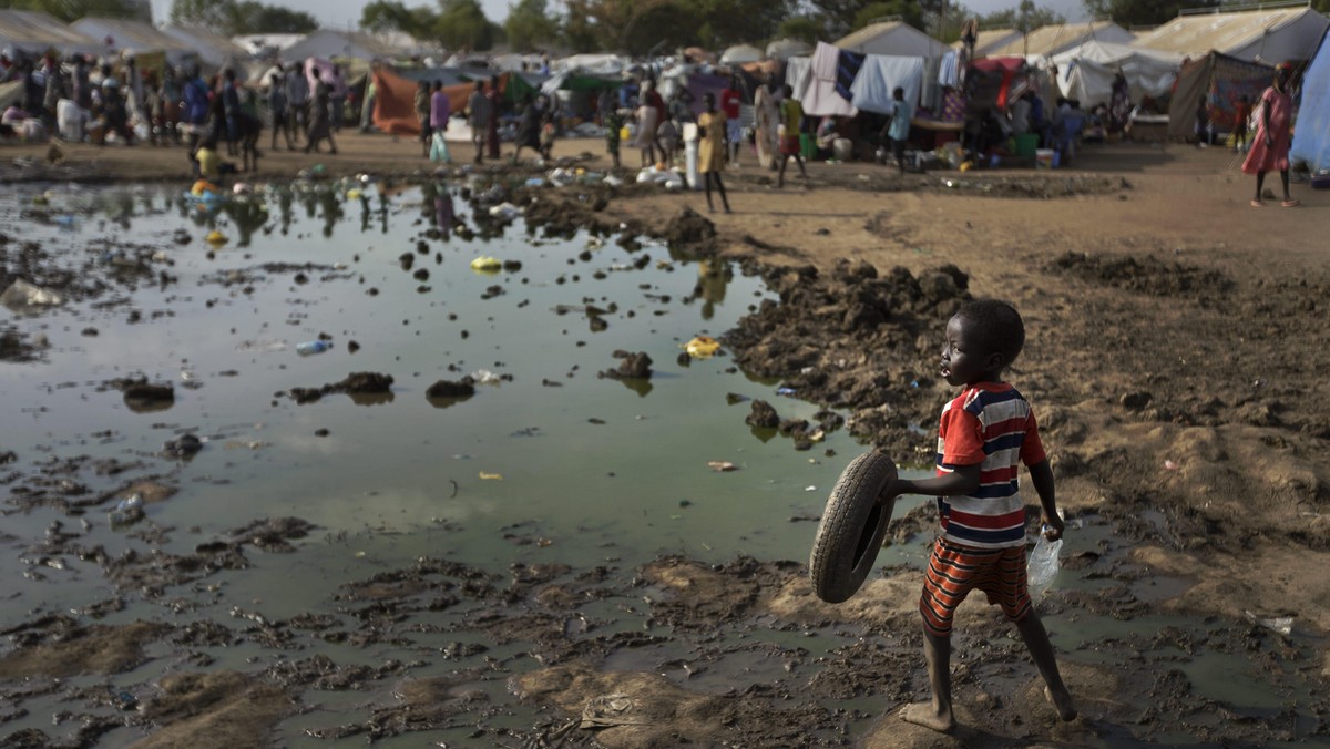 Sudan Południowy obóz uchodźcy