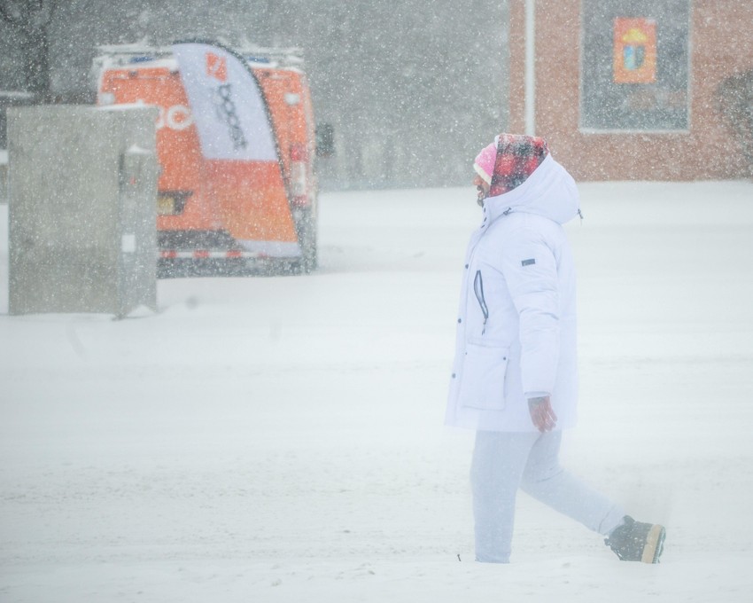 Snežna oluja u Americi