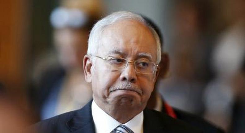 Malaysias Prime Minister Najib Razak arrives at a session of the 27th Association of Southeast Asian Nations (ASEAN) Summit in Kuala Lumpur, November 21, 2015.