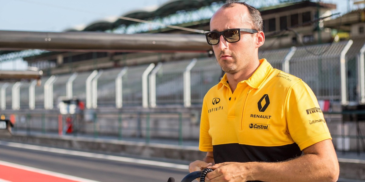 Robert Kubica testy F1