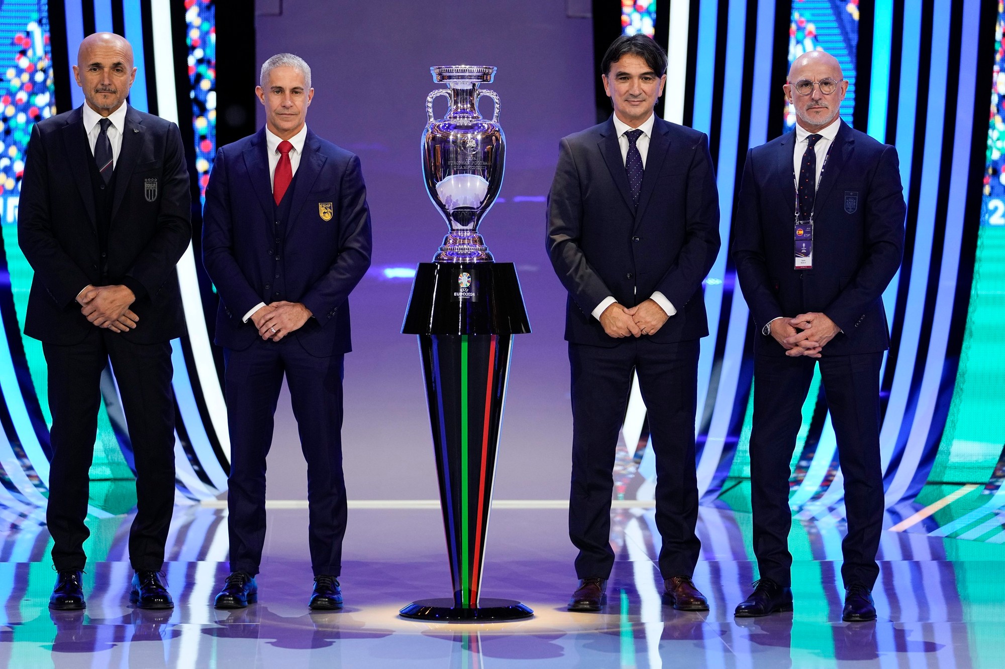 Žreb EURO 2024 v Hamburgu.