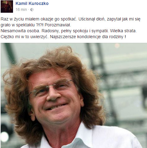 Kamil Kuroczko na Facebooku