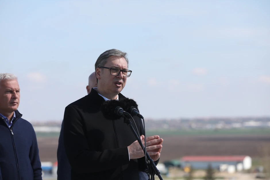 Aleksandar Vučić Ekspo gradilište