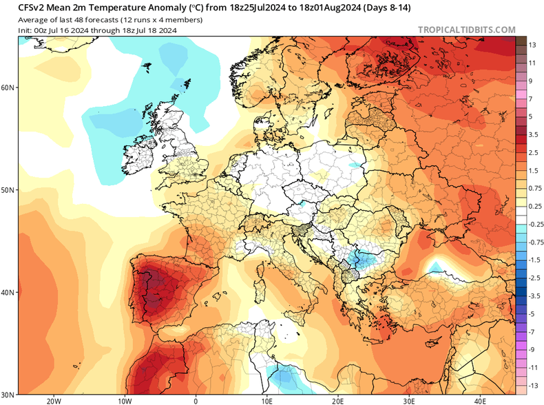 Koniec lipca przyniesie nieco niższe temperatury i mniej upałów