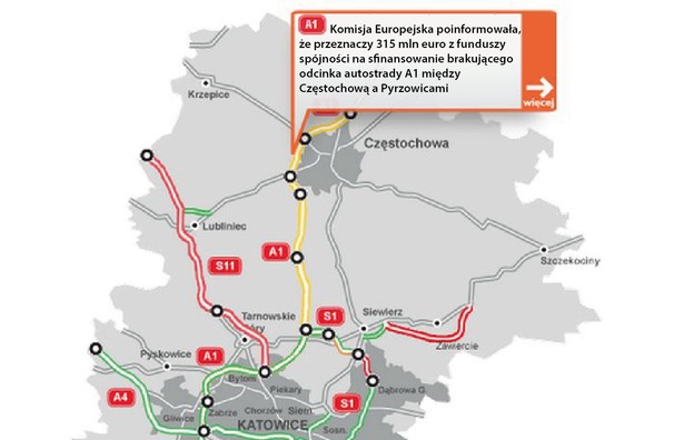 A1 - Częstochowa - Pyrzowice