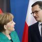 Angela Merkel Mateusz Morawiecki polityka dyplomacja Niemcy Polska