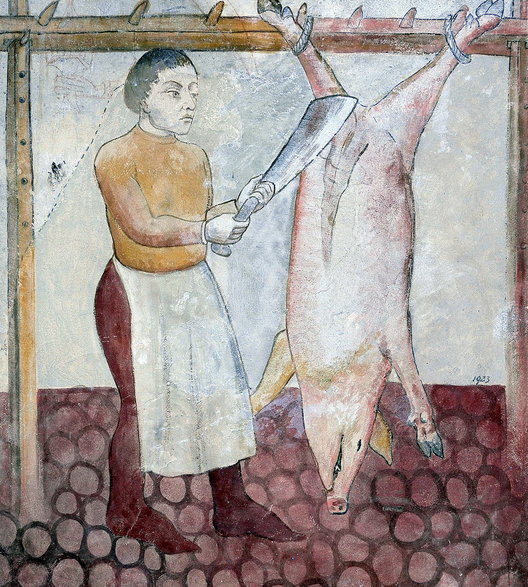 Do końca XIII wieku głównym mięsem spożywanym przez krakowian była wieprzowina Później zaczęło się to zmieniać.