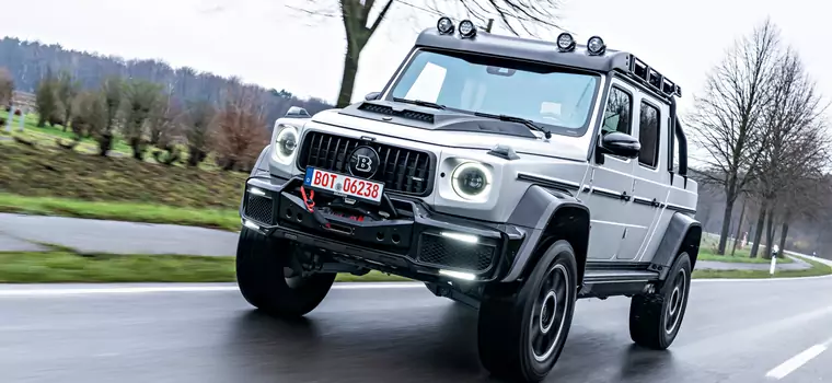 Brabus 800 Adventure XLP – pikap dla bogatych poszukiwaczy przygód