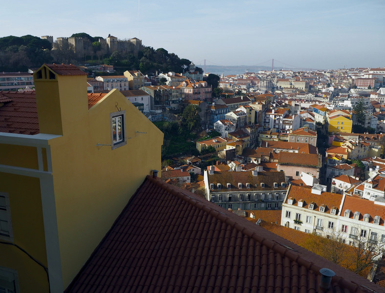 Widok z Miradouro da Graça