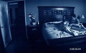 Kadr z filmu &quot;Paranormal Activity&quot;