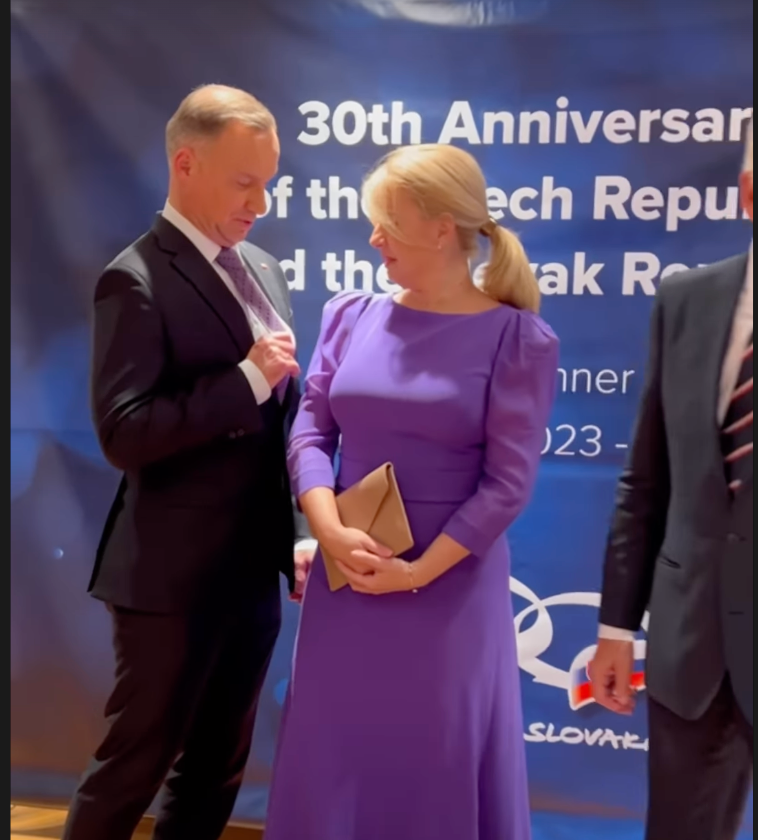 Prezidenti Zuzana Čaputová a Petr Pavel si v New Yorku pripomenuli 30 rokov samostatnosti SR a ČR.