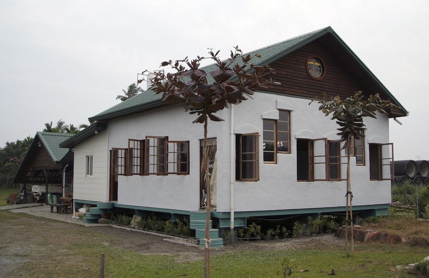 Kuća od papira na Tajvanu koju je napravio Džon Lamori