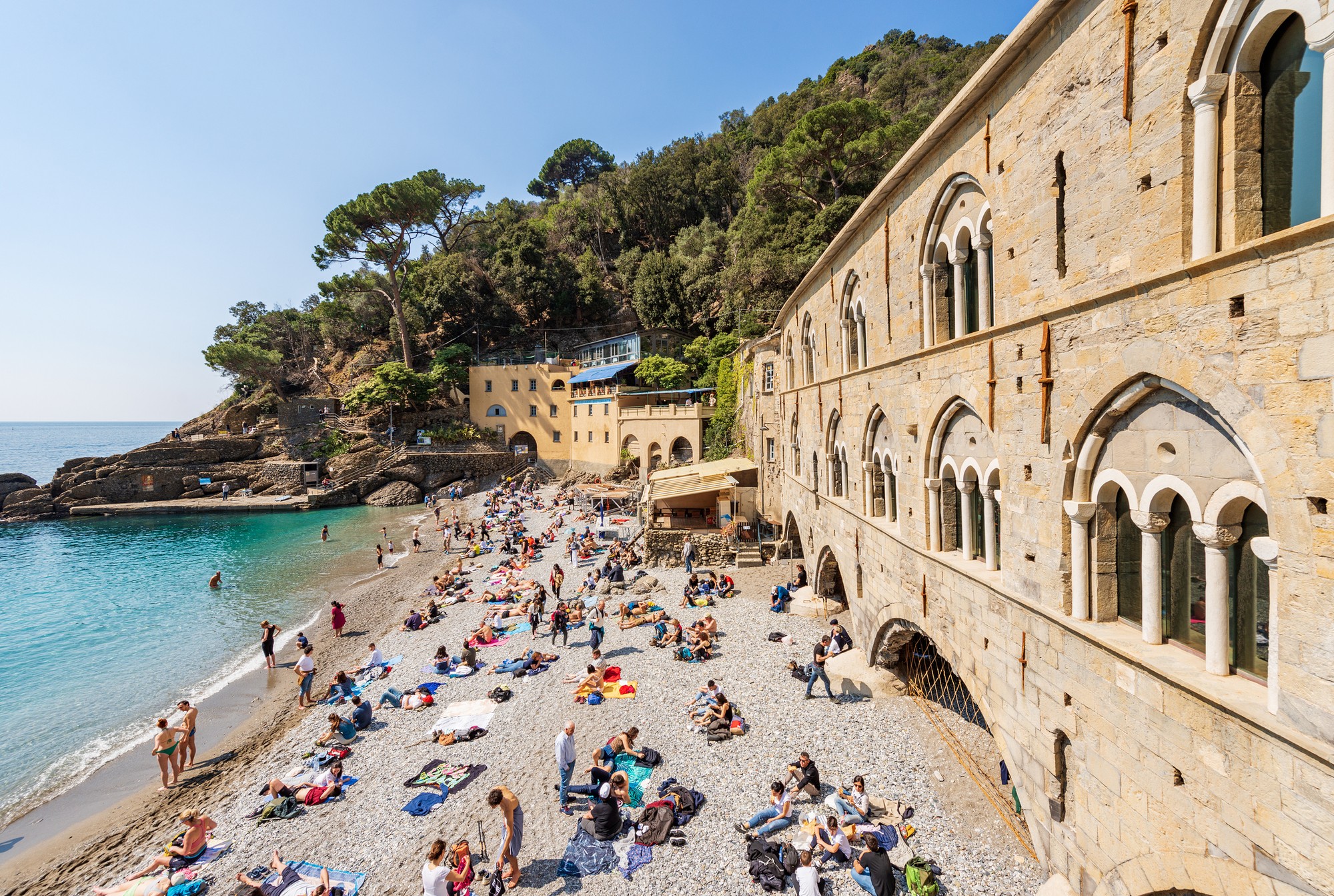 Talianska obec Portofino.