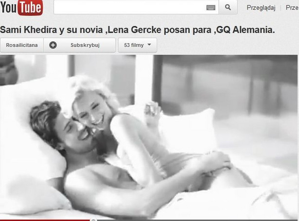 Gwiazdor Realu i jego dziewczyna w erotycznym klipie