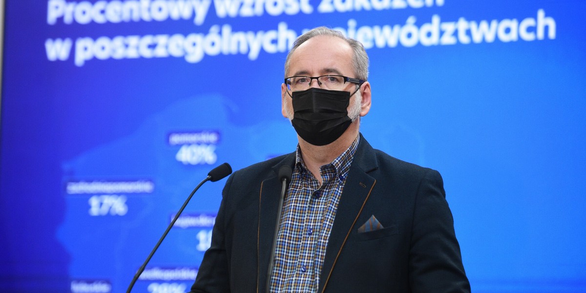 Minister Adam Niedzielski zaapelował w środę o przejście na pracę zdalną, gdzie tylko to możliwe.