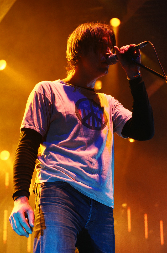 Radiohead w 2003 roku (fot. Grzegorz Kszczotek)