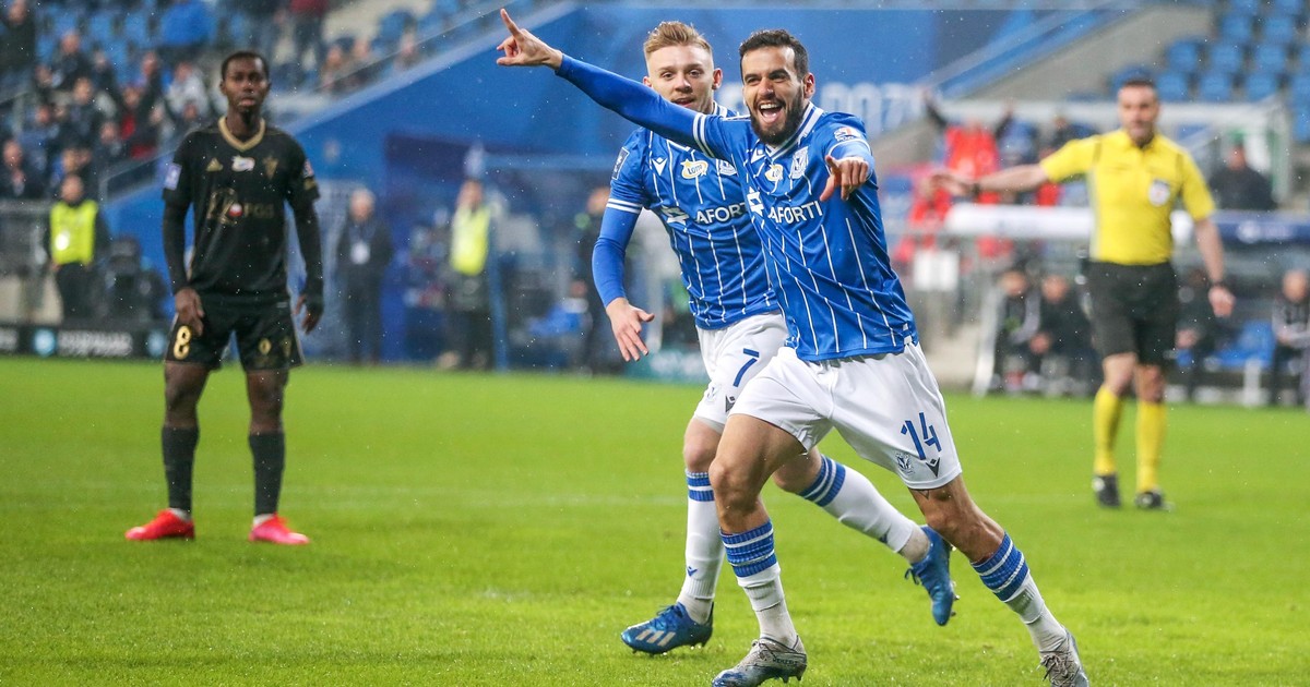 Ekstraklasa piłkarska: Lech Poznań - Górnik Zabrze 4:1