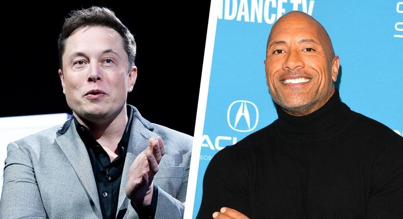 Try to Unsee These Photos of Elon Musk as The Rock