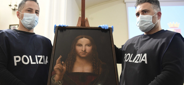 Policja odnalazła skradziony obraz ze szkoły Leonarda da Vinci