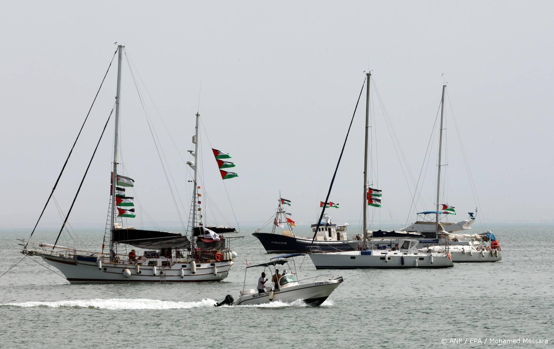 Gaza-hulpvloot meldt tweede droneaanval voor kust Tunesië