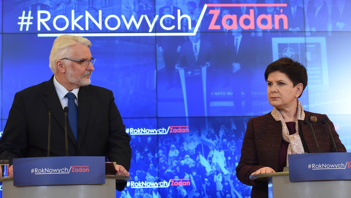 Podczas przeglądu resortów, którego sukcesywnie dokonuje premier Beata Szydło, dzisiaj swoje osiągnięcia i plany na trwający rok przedstawił minister spraw zagranicznych Witold Waszczykowski. Minister podkreślił, że wszystkie cele, które resort stawiał przed sobą w roku 2016, zostały osiągnięte. Na pytanie dotyczące wraku topolewa odpowiedział, że szanse na jego odzyskanie są coraz mniejsze.