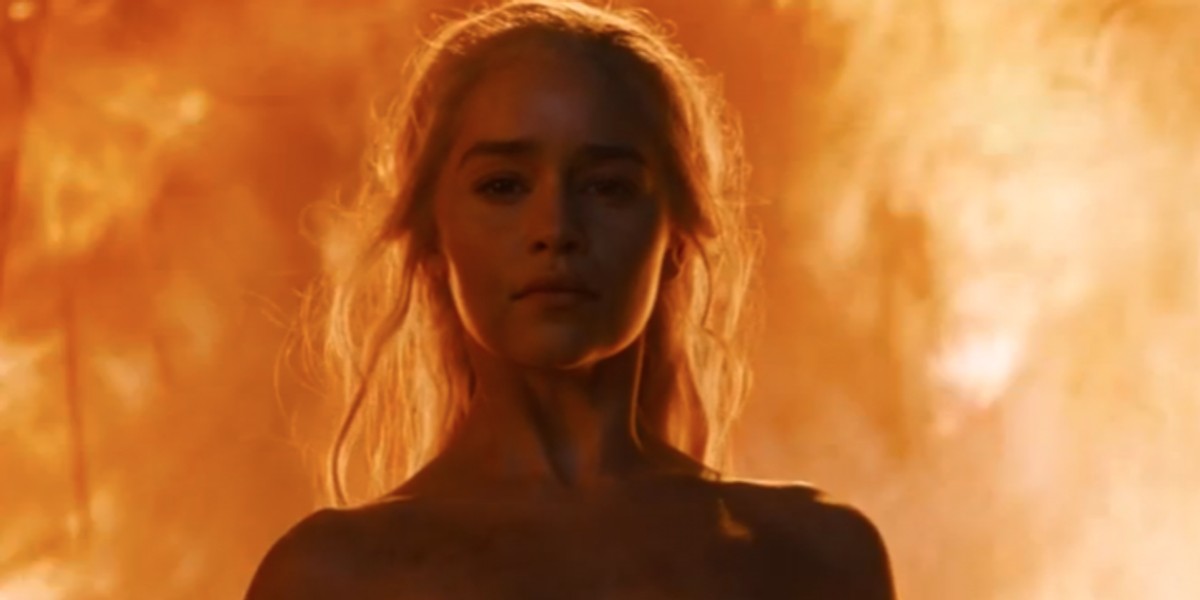 Emilia Clarke shot her half of the scene on a "closed set" in Belfast, Northern Ireland.