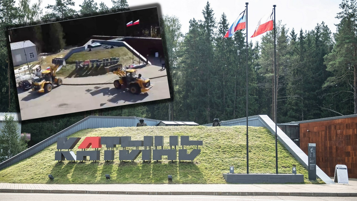 Rosjanie chcą usunąć pomnik w Katyniu. Wskazują na "wrogie zachowanie" Polski