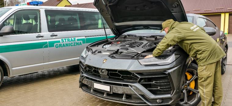 Chcieli wywieźć na Ukrainę skradzione Lamborghini Urus za 1,4 mln złotych