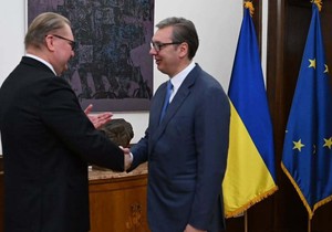 Aleksandar Vučić i Taras Kačka
