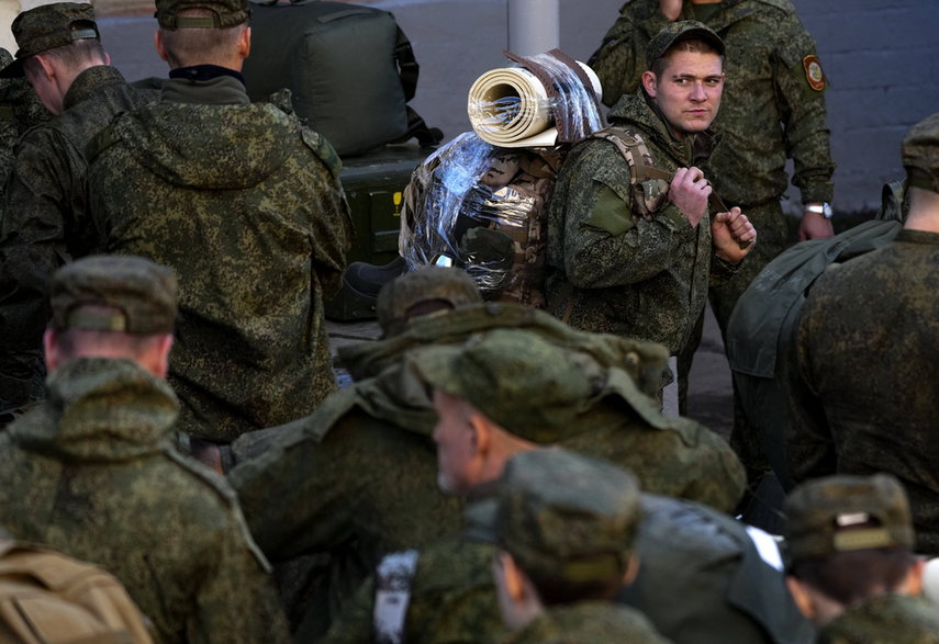 Mobilizacja Rosjan wysyłanych na "operację specjalną" w Ukrainie.