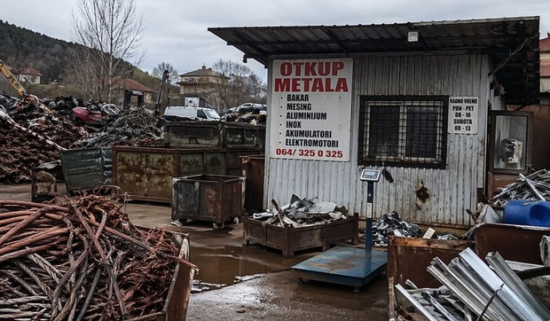 otkup metala, ilustracija