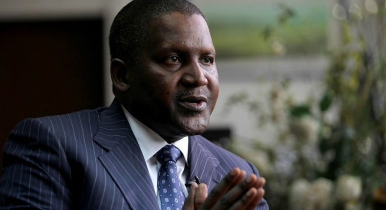 Africa's richest person, Aliko Dangote