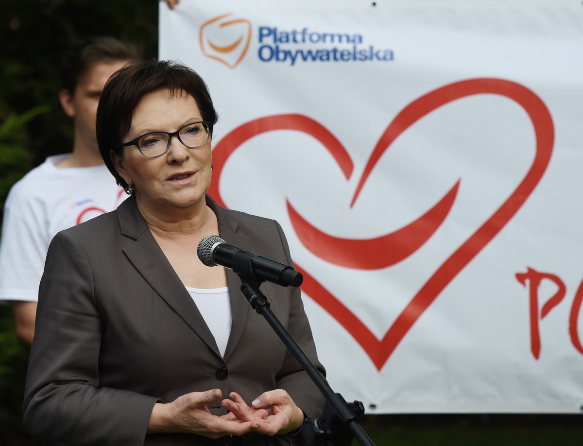 Premier Ewa Kopacz