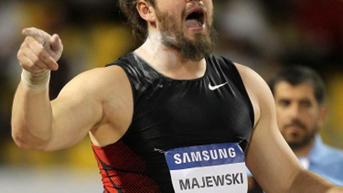 Tomasz Majewski zajął drugie miejsce w konkursie pchnięcia kulą podczas lekkoatletycznego mityngu w niemieckim Duesseldorfie. Zwyciężył Amerykanin Christian Cantwell.