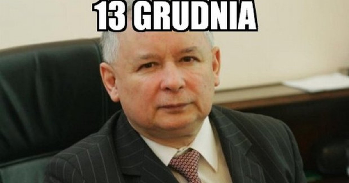 Memy o internowaniu Kaczyńskiego. Kaczyński memy