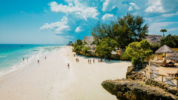 Plaża Nungwi, Tanzania