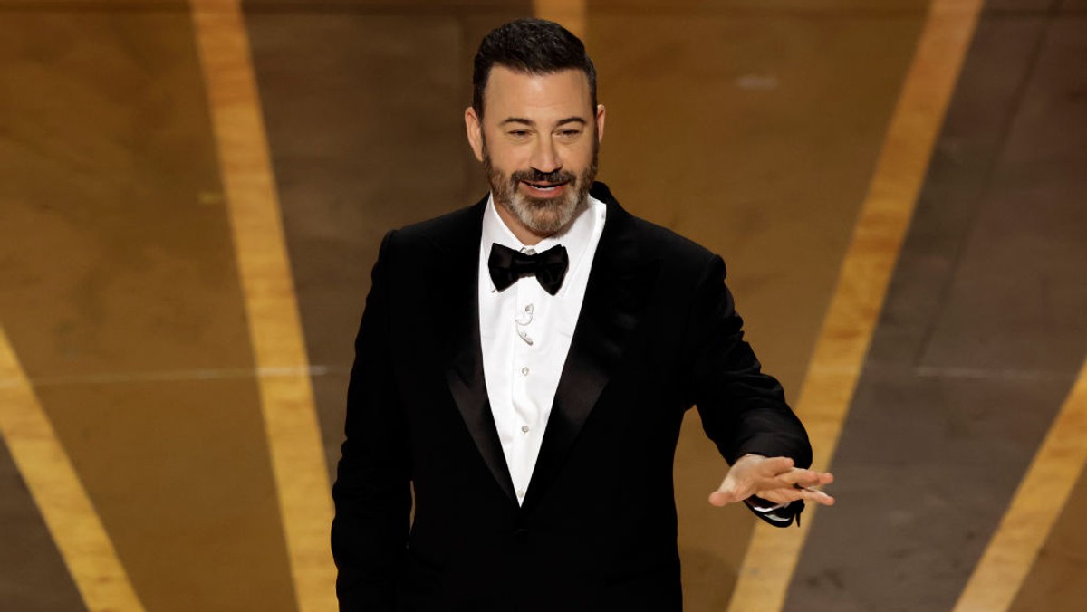 Oscary 2023. Jimmy Kimmel o aferze z Rockiem i Smithem