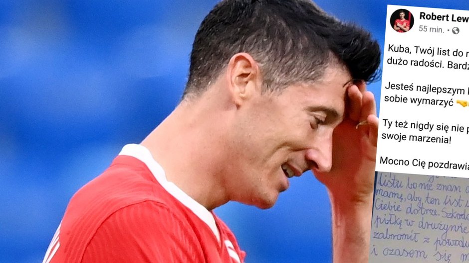 Robert Lewandowski odpowiedział na list 9-latka