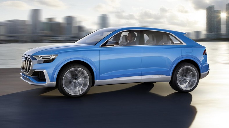 Audi Q8 Concept – hybrydowy SUV coupe