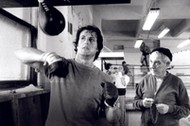 „Rocky II (1979),  na zdjęciu Sylvester Stallone i Burgess Meredith